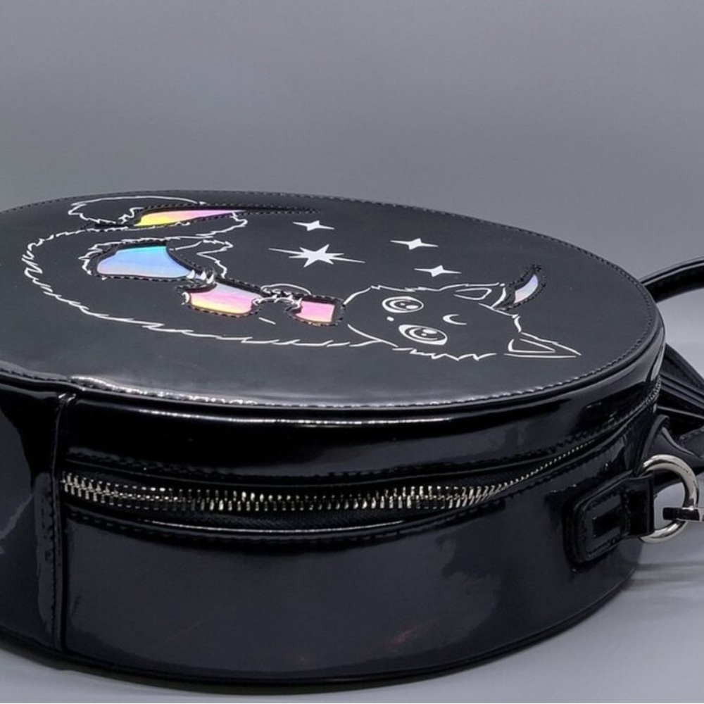 Killstar Black Salem Purse Cat & Moon & Killstar Meowgical Kitty Moon wallet! - Picture 3 of 11